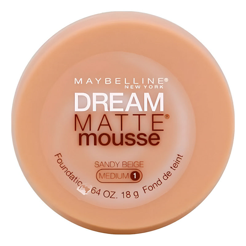Maybelline | Dream Matte Mousse - Base De Maquillaje - 18g