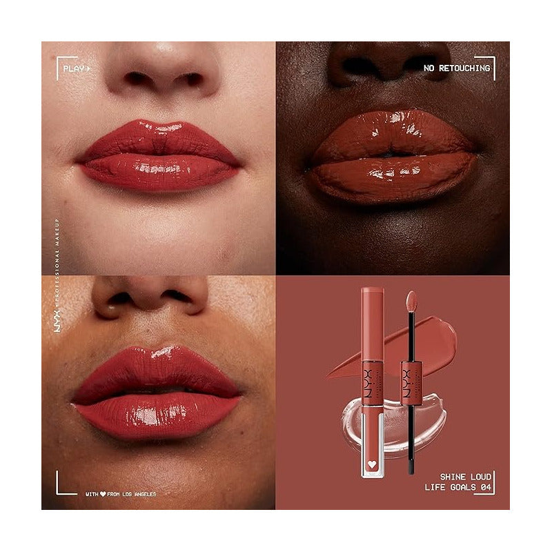 Nyx | Shine Loud | Labial Líquido + Gloss