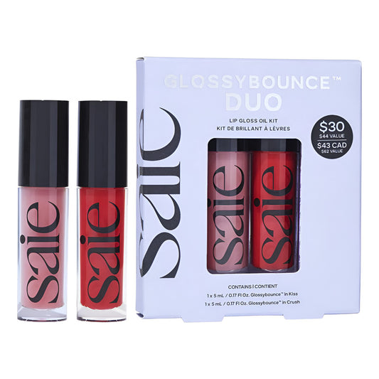 Saie | Glossy Bounce | Dúo De Glosses Kiss/crush