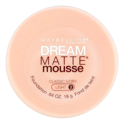 Maybelline | Dream Matte Mousse - Base De Maquillaje - 18g