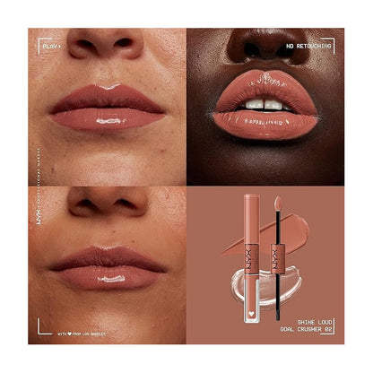 Nyx | Shine Loud | Labial Líquido + Gloss