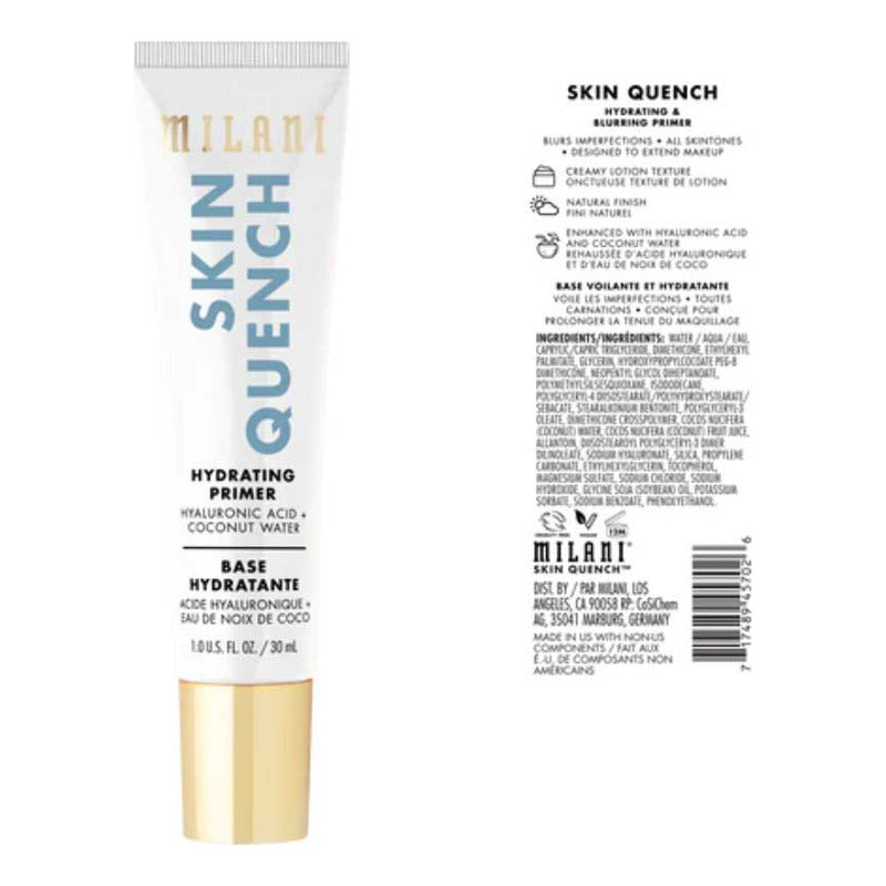 Milani | Skin Quench Hydrating Primer | Prebase Hidratante Hydrating Primer