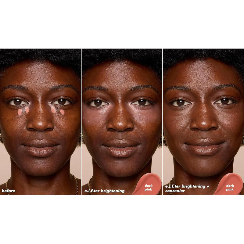 Corrector Facial E.l.f. Softglam Brightening Iluminador Rosa Dark Pink