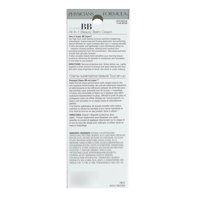 Physicians Formula | Super Bb Cream Fps 30 |  35ml