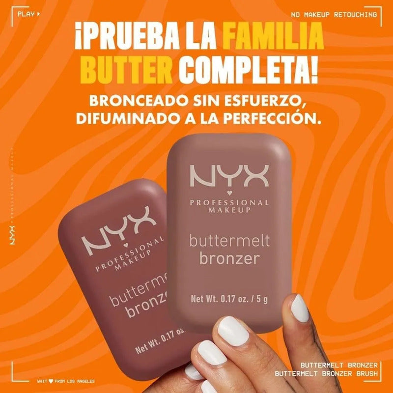 Nyx | Buttermelt Bronzer | Bronzer En Polvo 08 Butta Than U