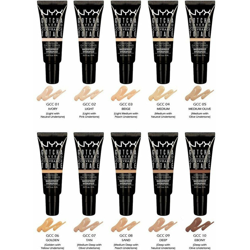 Nyx | Gotcha Covered - Corrector Alta Cobertura Hidratante