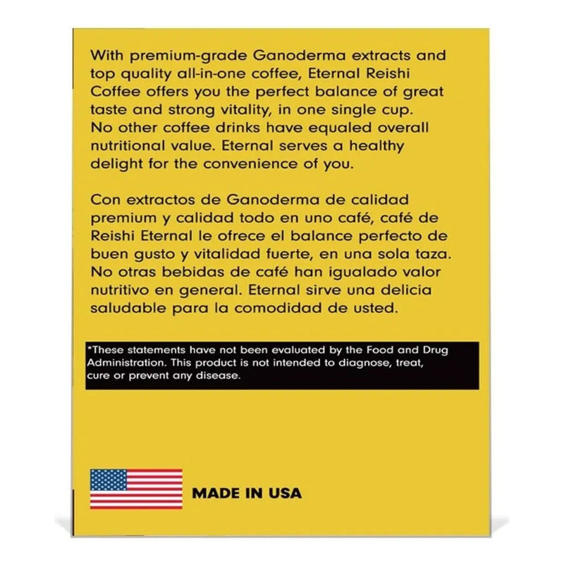 Eternal Spirit Beauty Gourmet Ganoderma Reishi Café 4 En 1