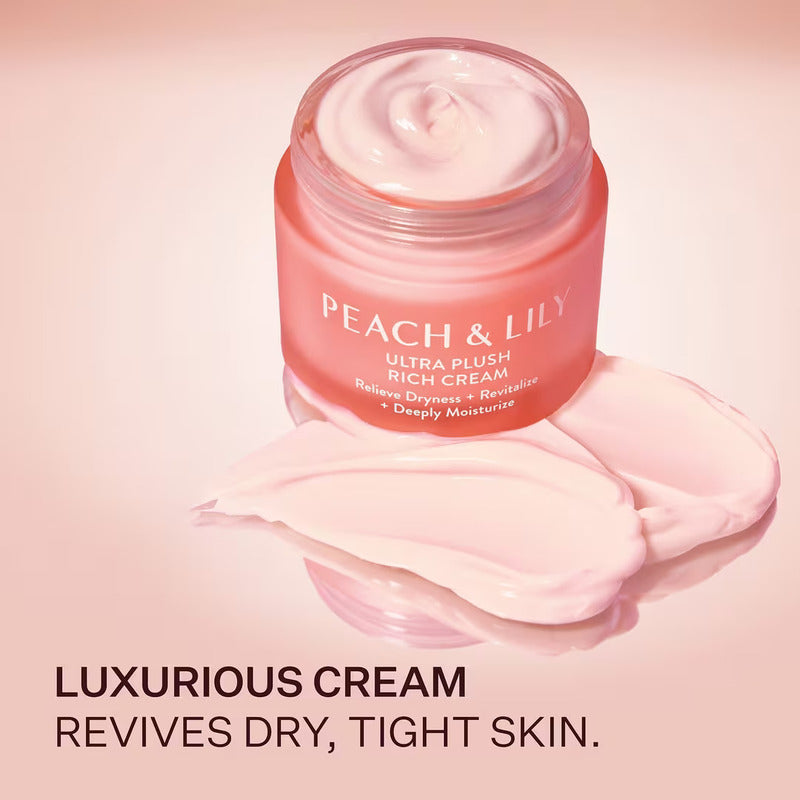Peach & Lily | Ultra Plush Rich Cream - Crema Facial 50ml Todo Tipo De Piel Día/noche
