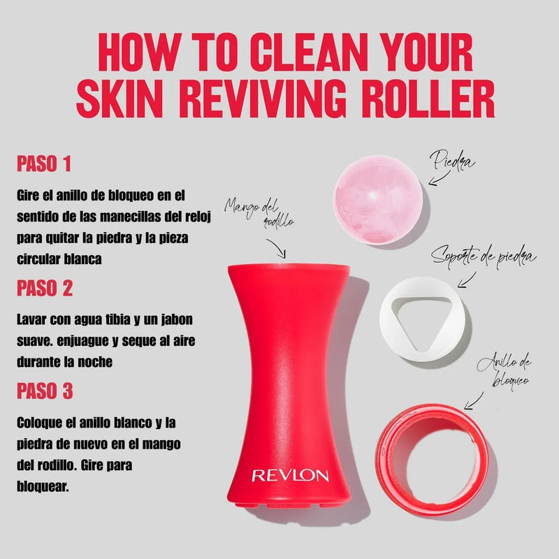 Revlon | Skin Reviving Roller | Rodillo Revitalizante Todo Tipo De Piel Día/noche