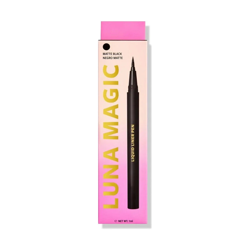 Luna Magic | Delineador De Ojos - Liquid Liner Pen Negro Mate Mate