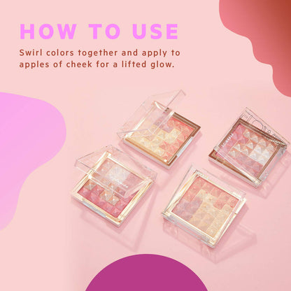 Flower Beauty |  Pyramids Cheek Color | Rubor 7g