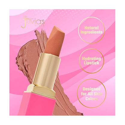 Juvia's | Labial Mate Velvet Hidratante - Vegano - Nude