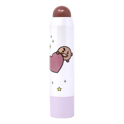 The Creme Shop Bt21 Tinta En Barra, Labios Y Mejillas, Vegan Rocky Road