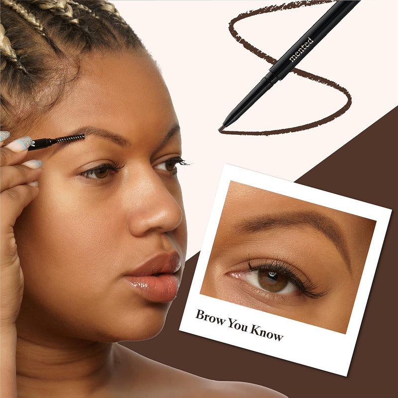 Mented | Lapiz De Cejas 2 En 1 - High Brow Precision Pencil