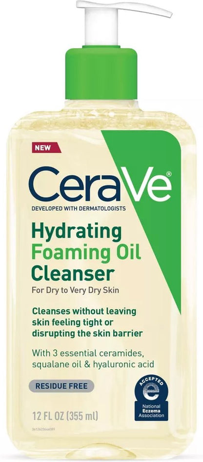 CeraVe | Limpiador Hidratante de Aceite 355ml