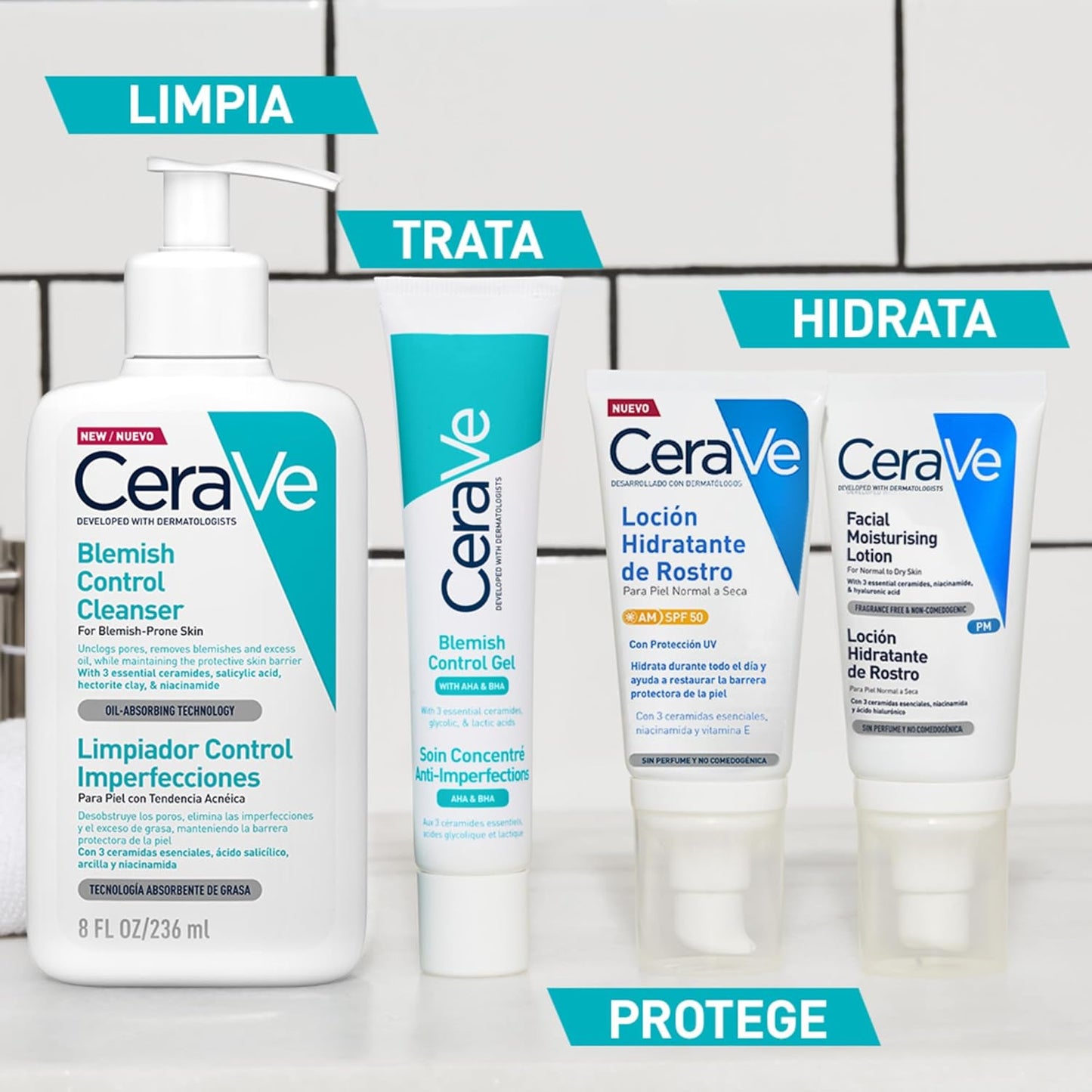 CeraVe | Limpiador Control Imperfecciones 237ml