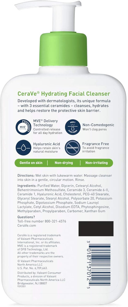 CeraVe | Limpiador Facial Hidratante 355ml