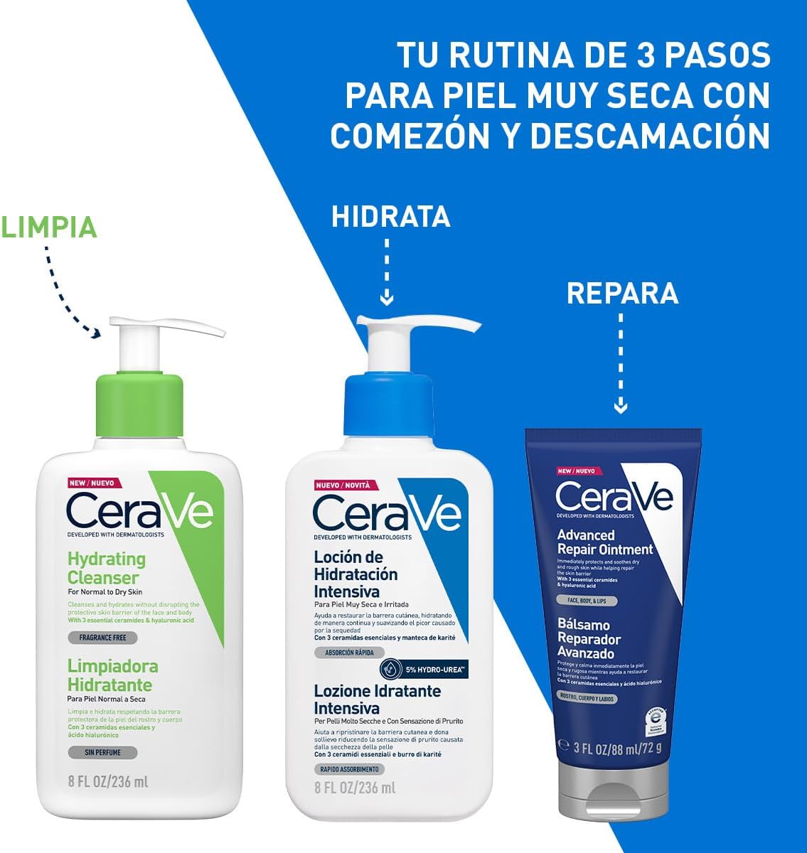 CeraVe | Locion Hidratante Intensiva 355ml